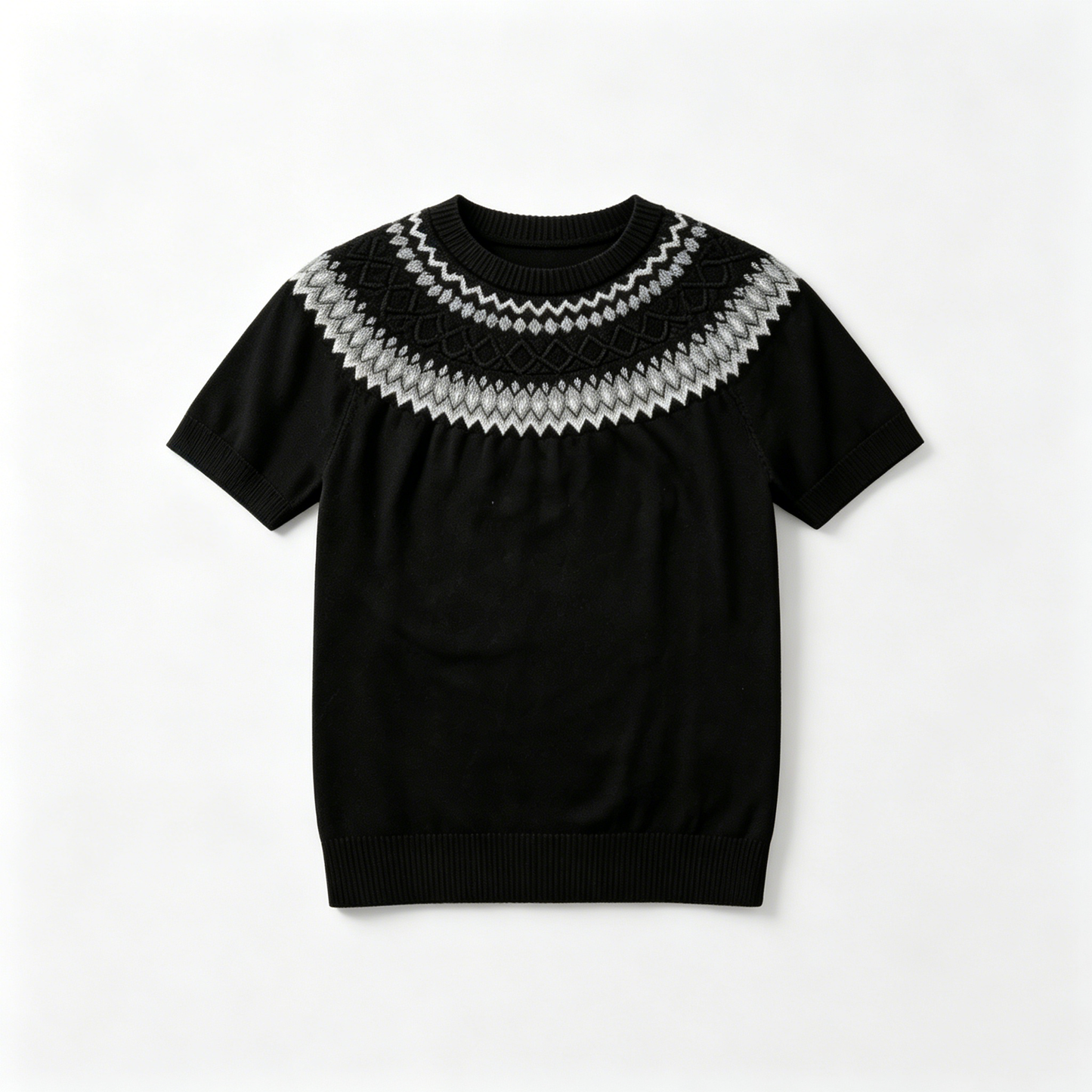 Fair Isle Knit Tee