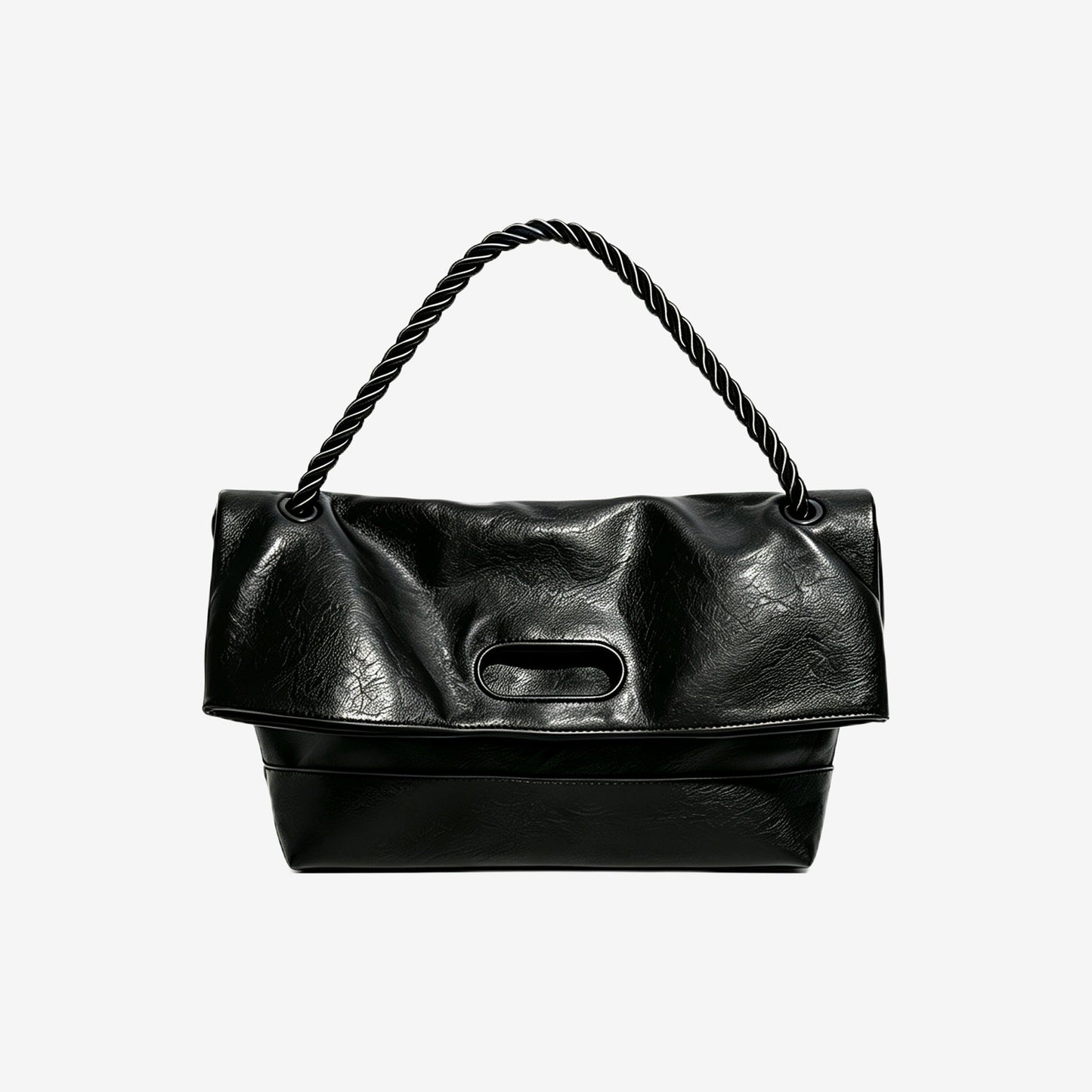Fold flap rope handle bag — cover