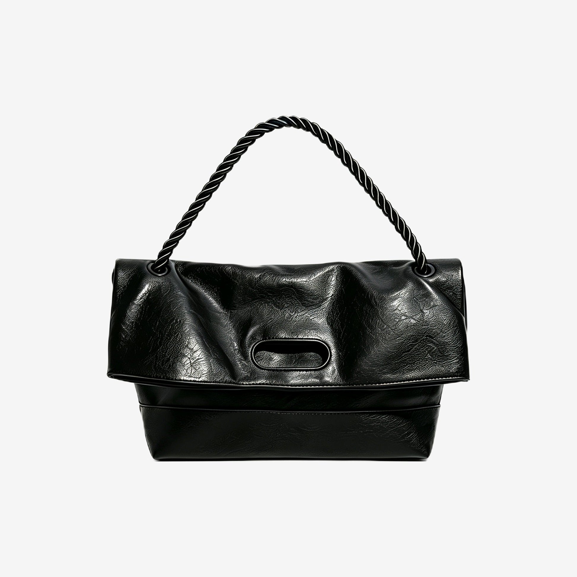 Fold flap rope handle bag — cover