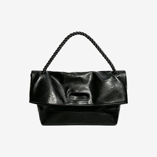 Fold flap rope handle bag — cover