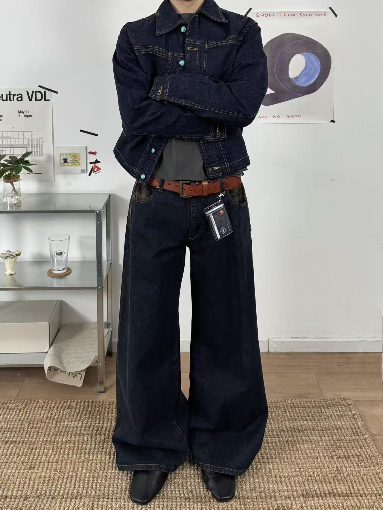 Boxy Denim Trucker Jacket