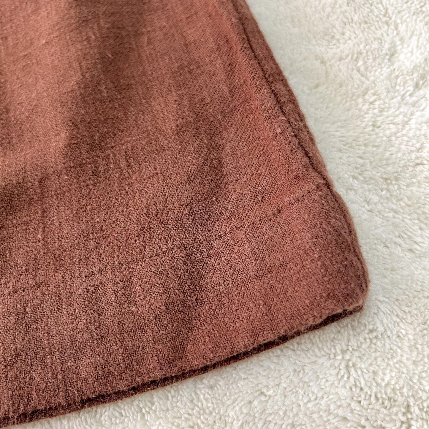 Linen Open Collar Polo