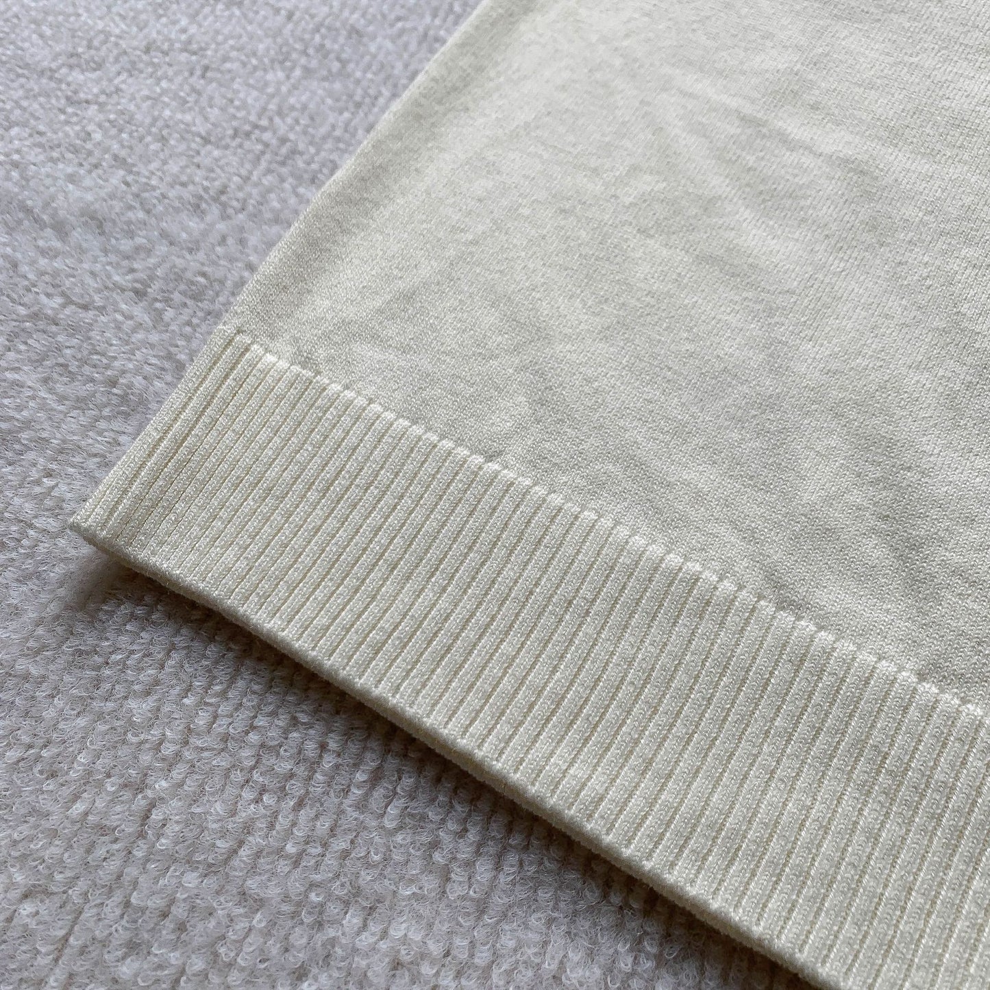 Fair Isle knit tee side view | ZIRR