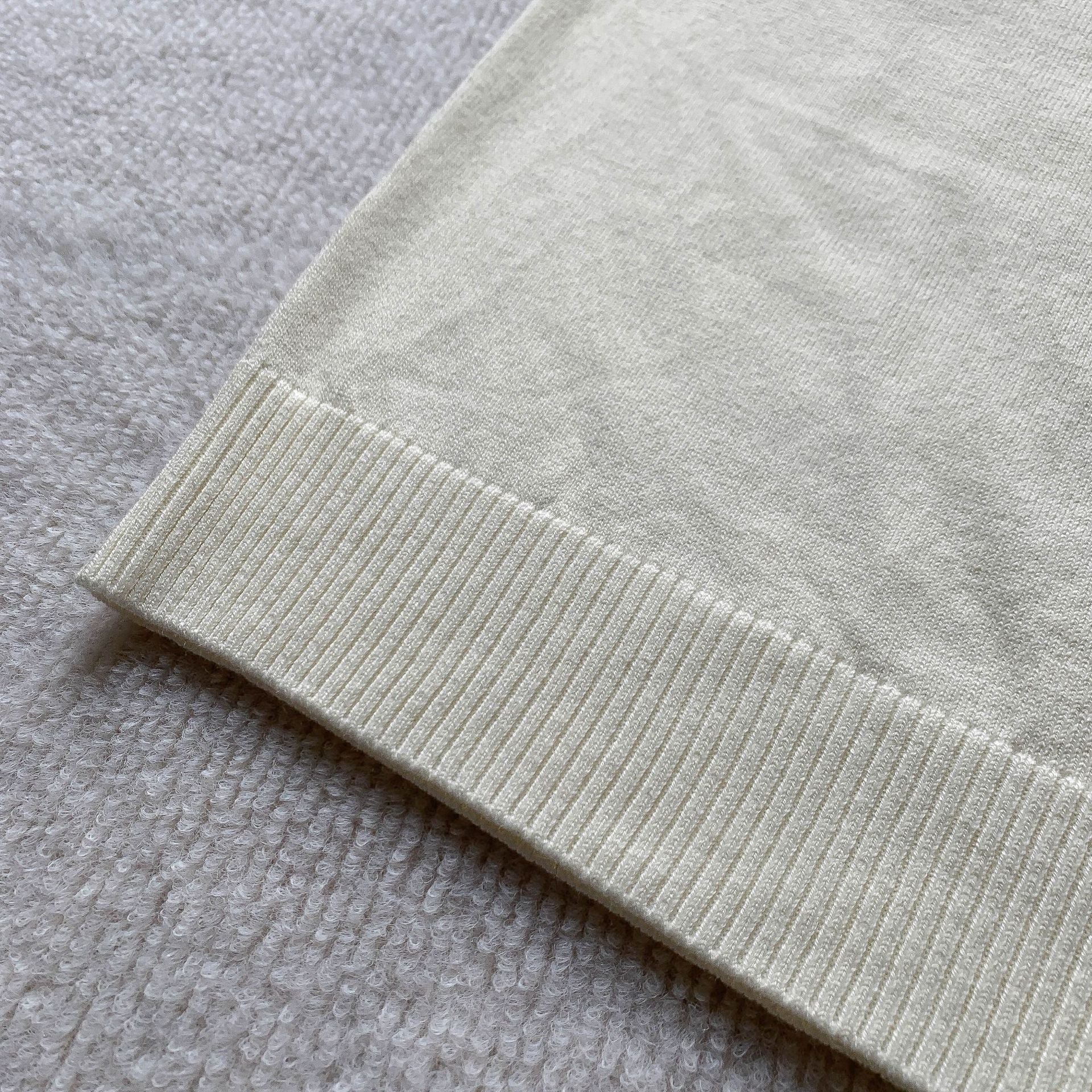 Fair Isle knit tee side view | ZIRR