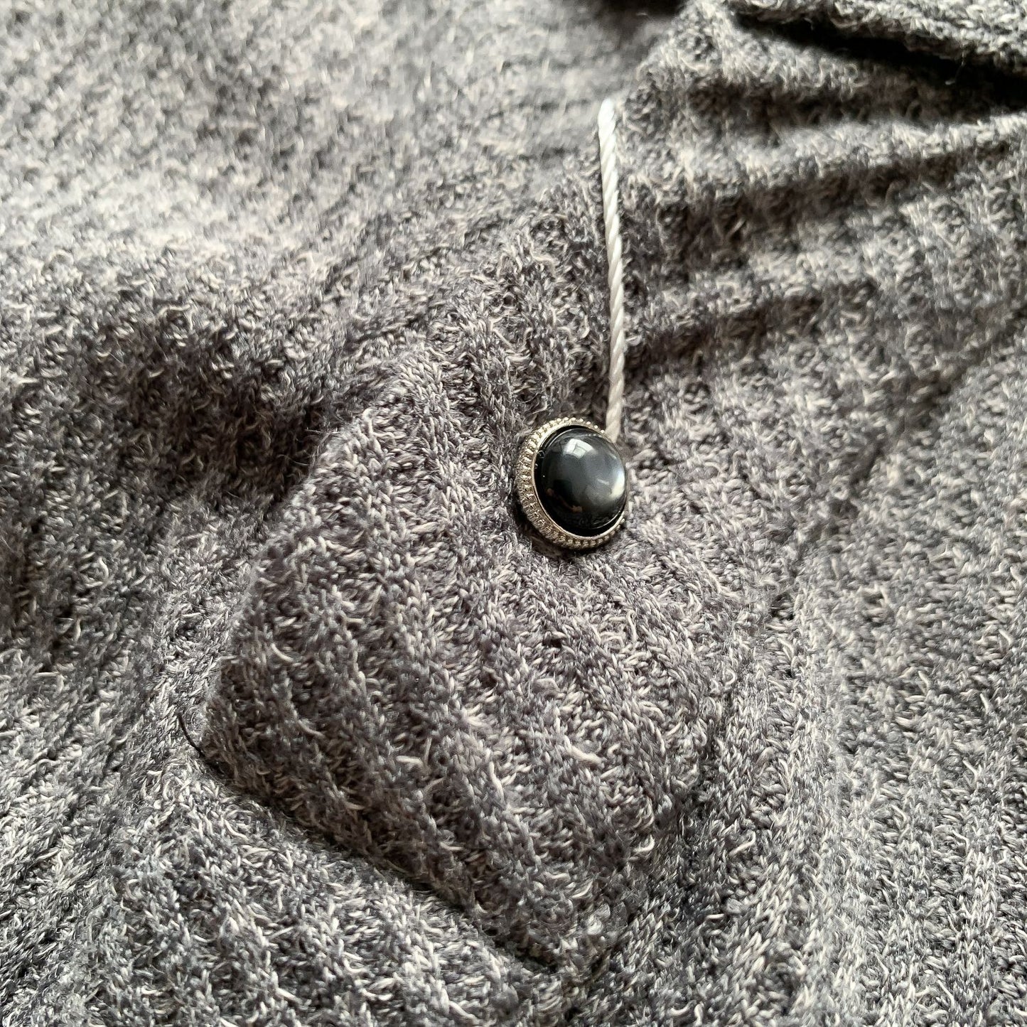 Open collar knit polo side view | ZIRR