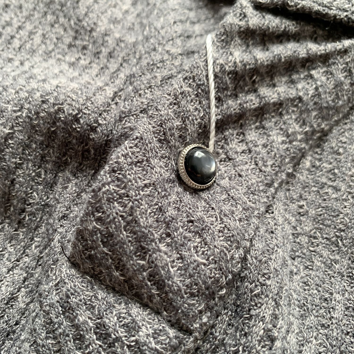 Open collar knit polo side view | ZIRR