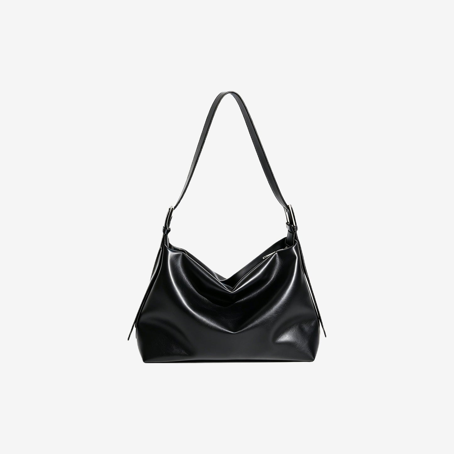 Pleated shoulder bag — cover