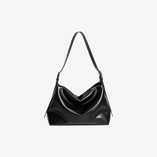 Pleated shoulder bag — cover