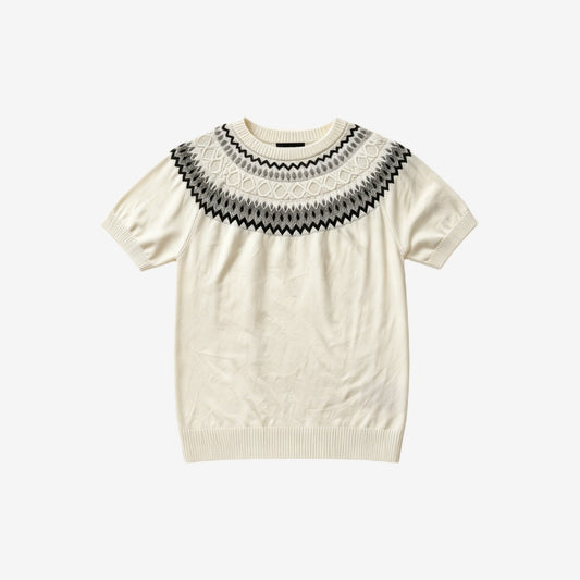 Fair Isle Knit Tee
