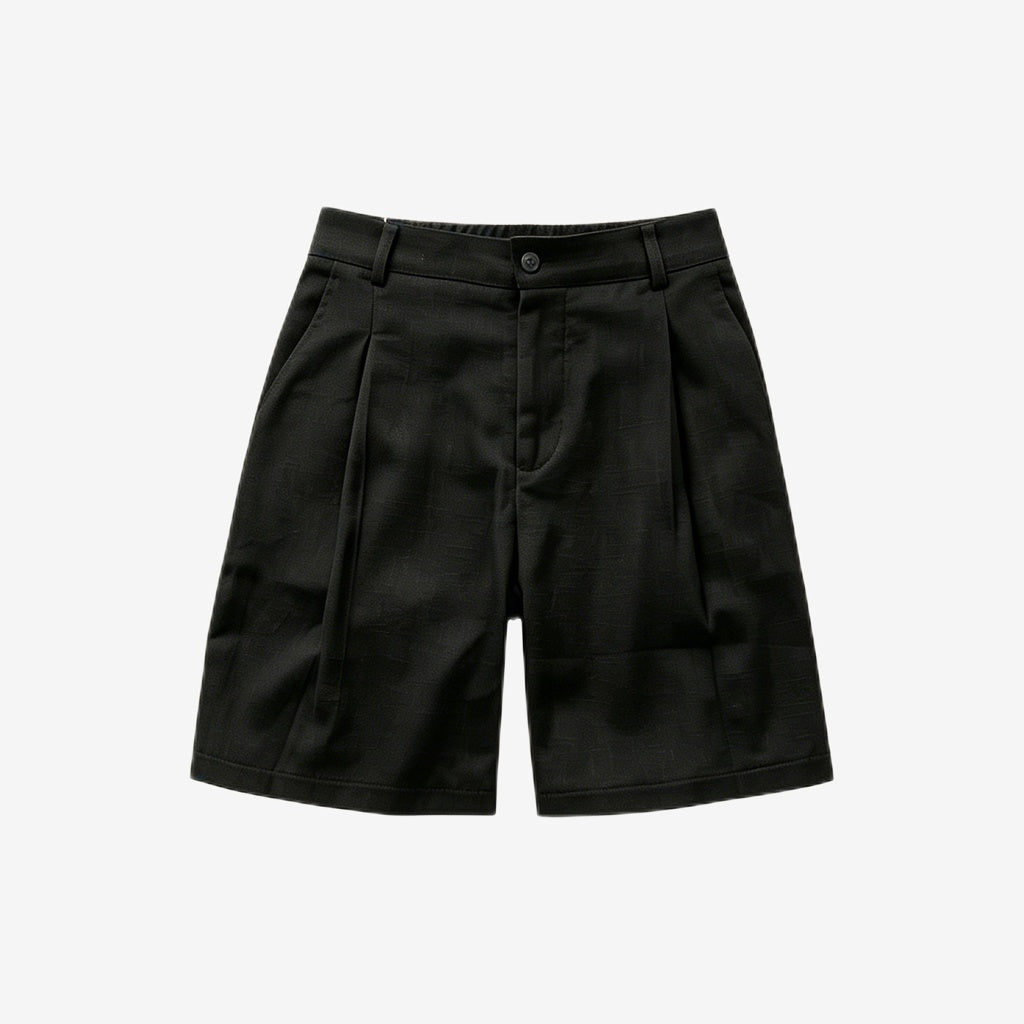 Linen Pleat Shorts