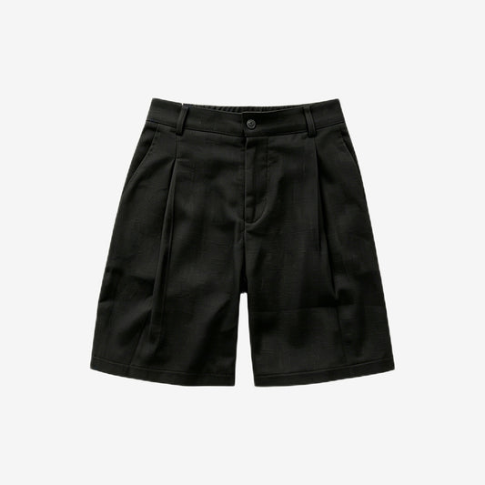 Linen Pleat Shorts