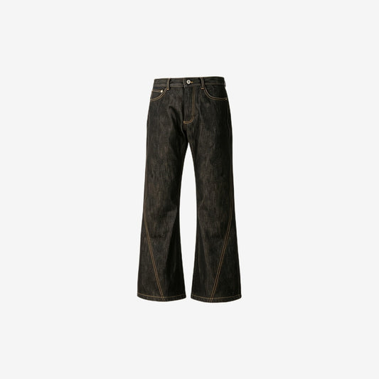 Raw Selvedge Flare Denim