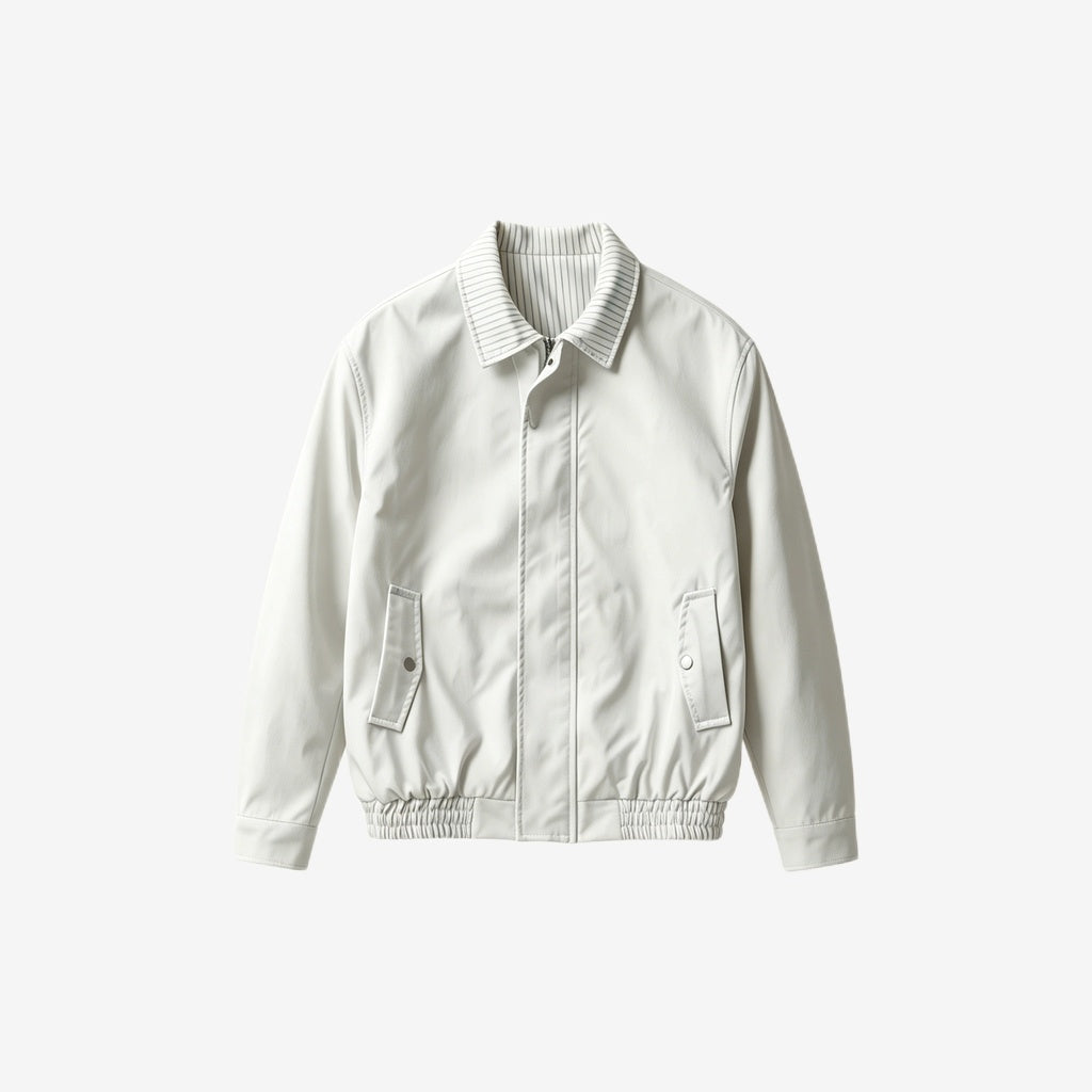 Stripe Collar Bomber