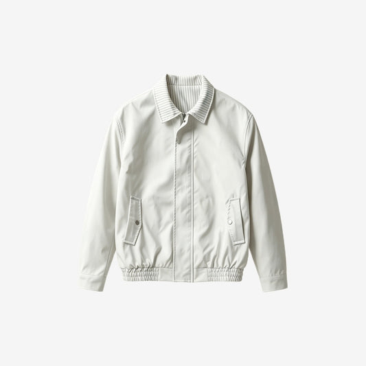 Stripe Collar Bomber