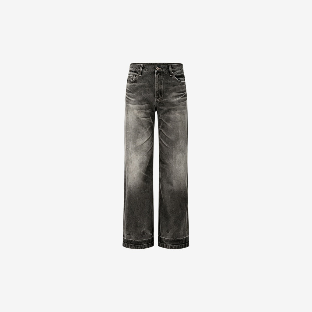 Washed Flare Denim